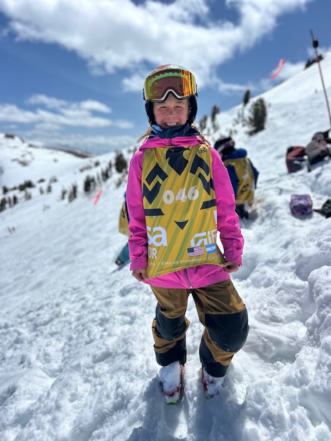 Young athlete at IFSA competition