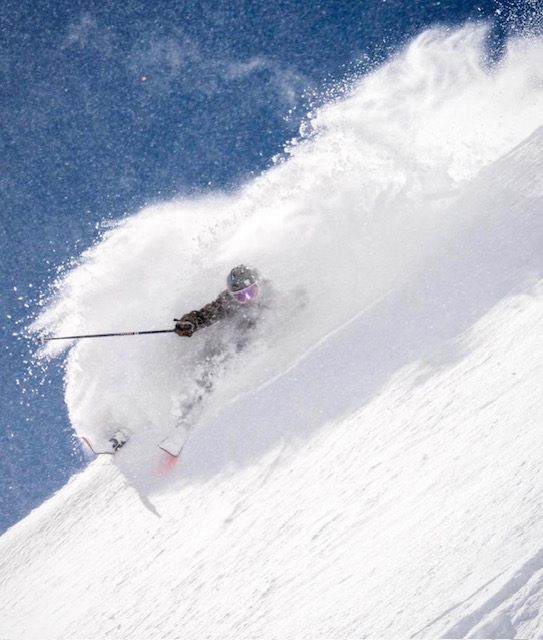 Powder turns at Loveland
